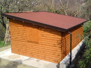 Baita Perlinato Tondo con Struttura Portante in Acciaio