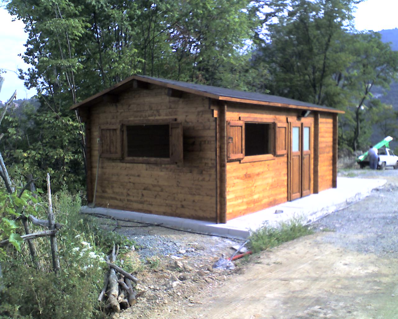 Modulo Abitativo con Servizi - Sistema Blockhouse